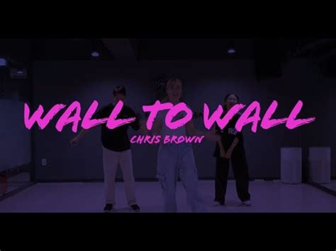 Chris Brown Wall To Wall Choreo Vlur Choreography Reddance Youtube