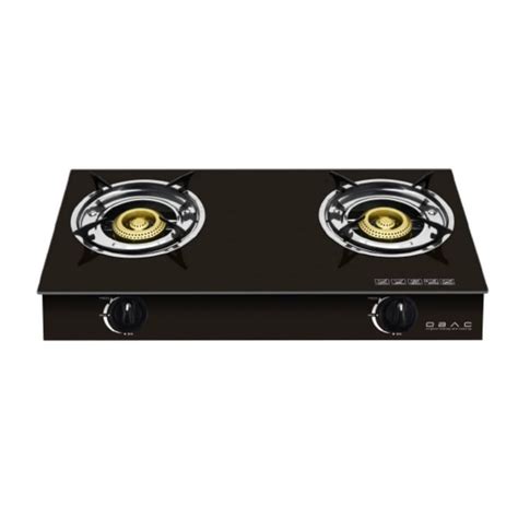 Obac 2 Burner Table Top Gas Stove Ob3080bg Buy Online Bargains