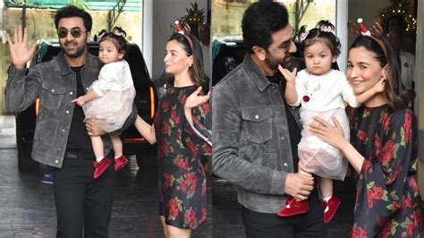 Ranbir Kapoor And Alia Bhatt Show Daughter Rahas Face For The First