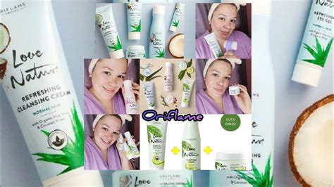 Probando Oriflame Los Productos De Love Nature Skincare Completa