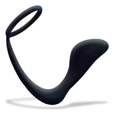 Plug Anal En Silicona Semirrígida Con Aro Para El Pene Cuotas sin interés