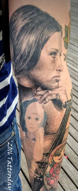 Tattoosday A Tattoo Blog Bobbys Memorial For His Mother