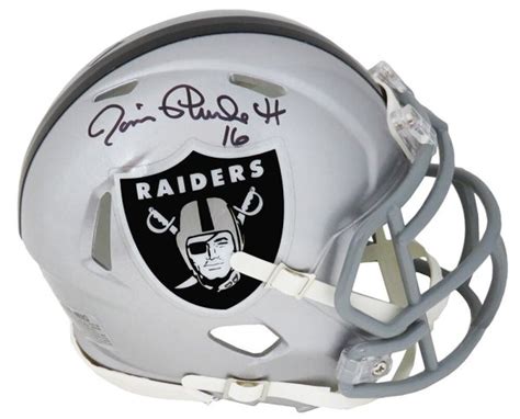 Autographed Oakland Raiders Mini Helmets Signed Mini Helmets