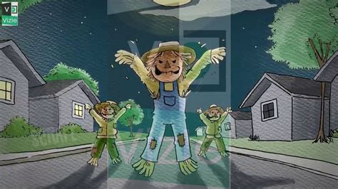 Scary Halloween Story For Kids The Whistling Scarecrow By Elf