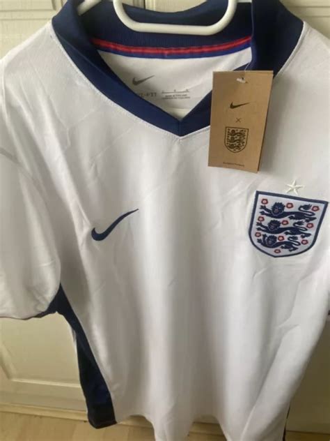 England Euro 2024 Football Shirt Size Large New With Tags £550