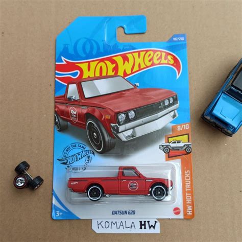 Jual Hot Wheels Datsun Pickup Merah Tampo Jdm Shopee Indonesia