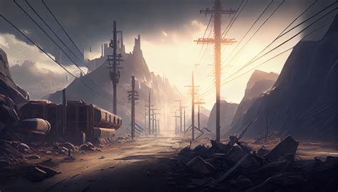 Stock Art 48 Post Apocalyptic Landscapes Volume 1