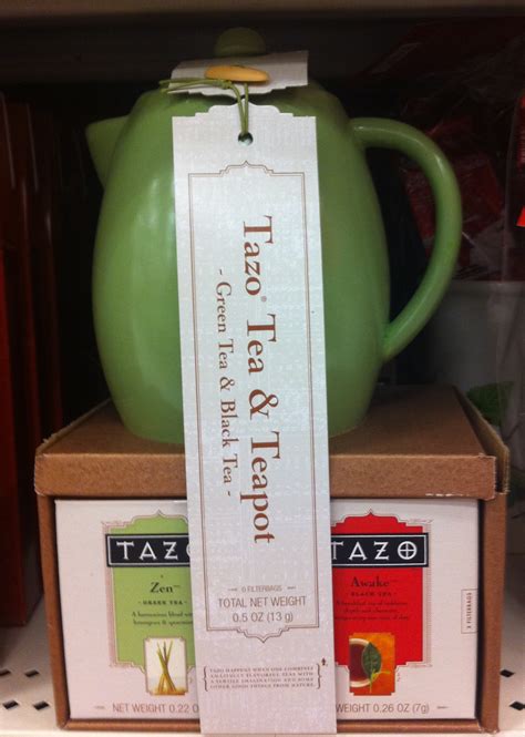 Starbucks Tazo Tea GWP: Promotional Tea Pot