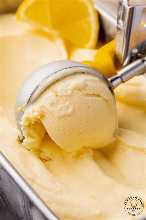 Lemon Ice Cream Ice Cream From Scratch