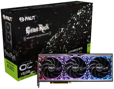 ᐈ Видеокарта Palit RTX 4080 GameRock OC, 16 GB, GeForce RTX 4080 ...