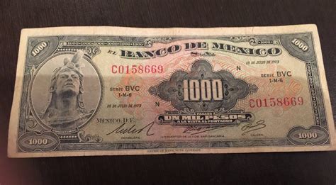 Billete De 50 Pesos Antiguo