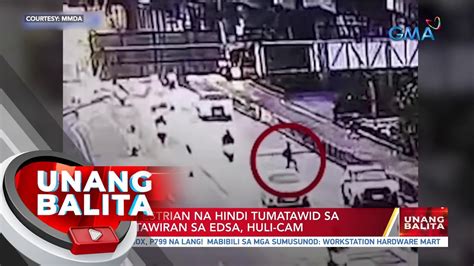 Ilang Pedestrian Na Hindi Tumatawid Sa Tamang Tawiran Sa EDSA Huli Cam