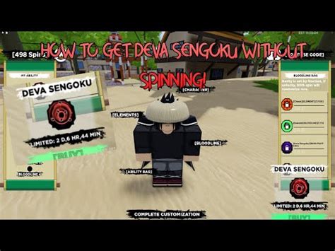 How To Get Deva Sengoku Without Spinning Shindo Life Roblox YouTube