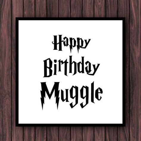 Harry Potter Birthday Card Digital Download Feliz Cumpleaños Harry Potter Harry Potter