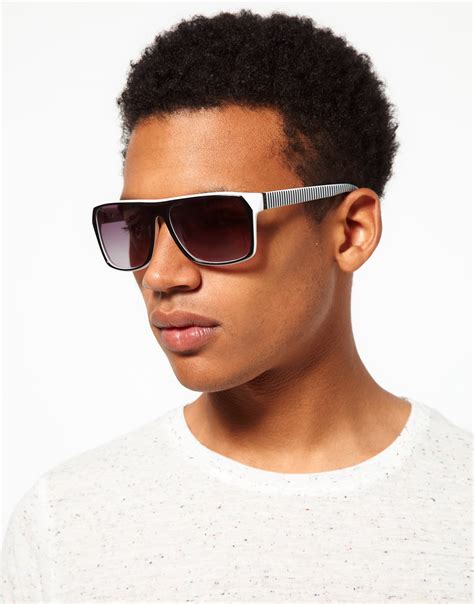 Lyst Marc By Marc Jacobs Flat Brow Sunglasses In Black For Men