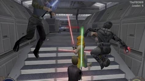 Star Wars Jedi Knight Ii Jedi Outcast Multiplayer With Bots Youtube