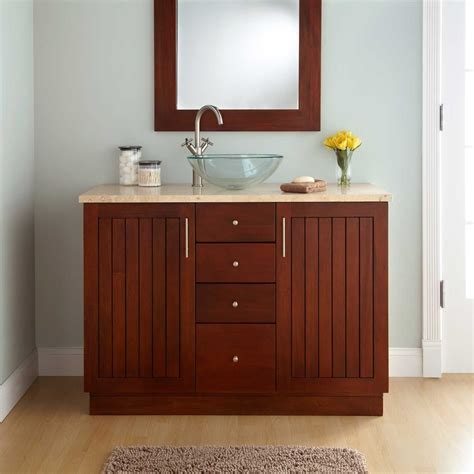 Montara Mahogany Vessel Sink Vanity Vessel Sink Vanities