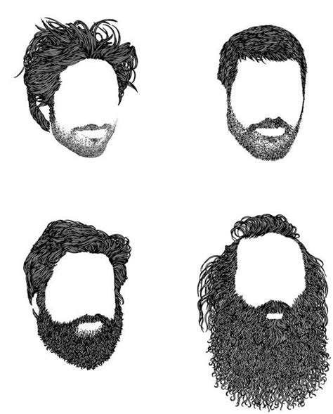 Images About Illustration Beard Reference On Pinterest