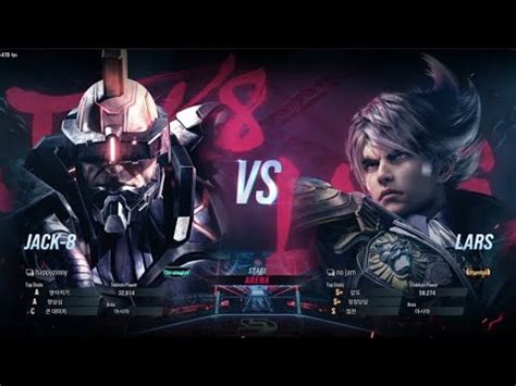 Tekken Cnt Jack Vs Eyemusician Lars Youtube