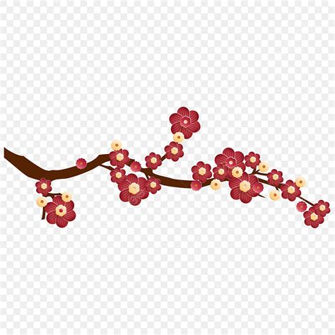 National Tide Vector PNG Images Chinese Style National Tide Plum