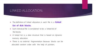 Allocation Method Operating System Pptx