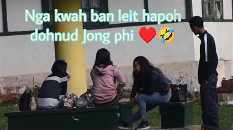 NGA KWAH BAN LEIT HAPOH DOHNUD JONG PHI TE RAPZY Prank ON GIRLS