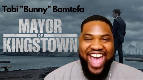 MAYOR OF KINGSTOWN Star Tobi Bunny Bamtefa Explains Season 2 YouTube