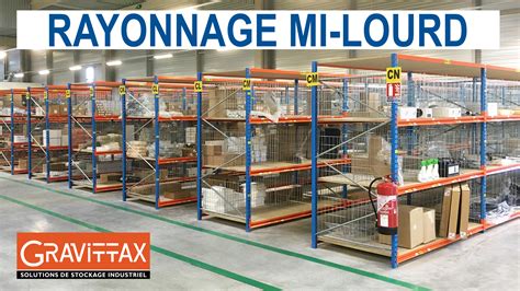 Rayonnage Mi Lourd Stockage Manuel Gravittax