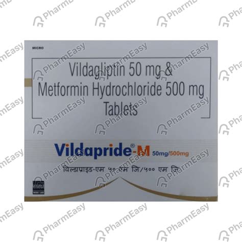 Vildapride M Mg Strip Of Tablets Uses Side Effects Price