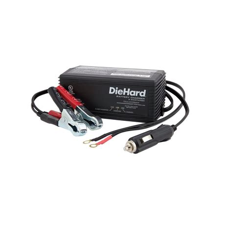 Diehard 71219 Ca Battery Chargermaintainer Black 2 Amps Hatchet Hardware