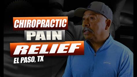 Chiropractic Pain Relief Treatment El Paso Tx YouTube