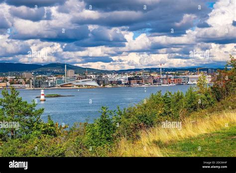 Oslo Ostlandet Norway Panoramic View Of Metropolitan