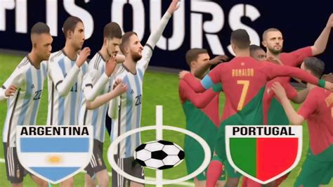 EFootball 2024 Argentina Vs Portugal Highlight Match YouTube