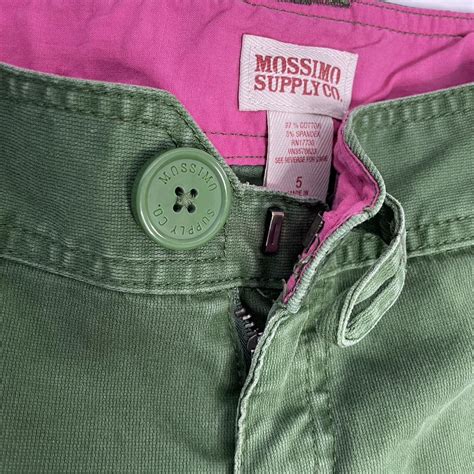 Y K Green Mossimo Shorts Marked A Size Depop