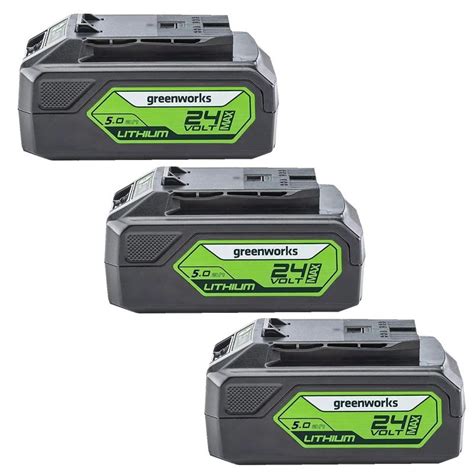 Аккумулятор Greenworks G24B4, 24V, 5 А.ч 12Раздел - купить с доставкой ...