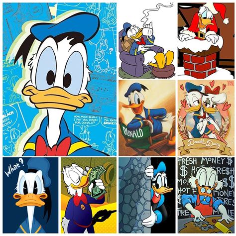 Diamond Painting Disney Donald Duck Diamond Mosaic Cartoon Character