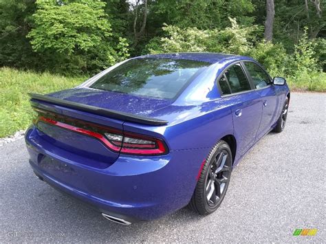 2022 Indigo Blue Dodge Charger SXT Blacktop 144183098 Photo 6