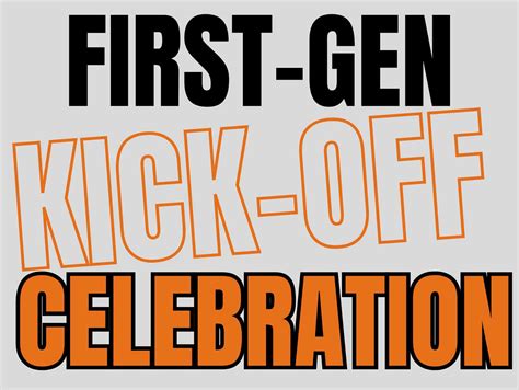 First-Gen Kick-off Celebration - AUM