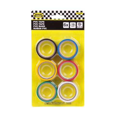 Benson Pvc Tape Meter X Mm Kleuren Cheap