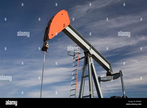 Pumpjack; Alberta, Canada Stock Photo - Alamy
