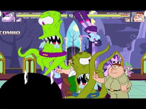 Mugen Twilight Sparkle Vs MvC Peter Griffin YouTube