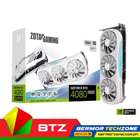 Zotac Gaming Geforce Rtx Super Trinity Oc White Edition Gb