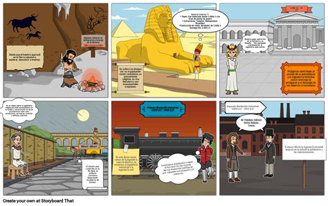 Historia de la Ingeniería Storyboard by 7e2bbfbf