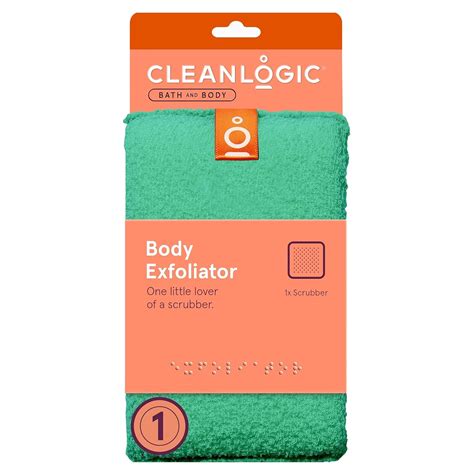 Amazon Cleanlogic Bath And Body Small Exfoliating Body Scrubber