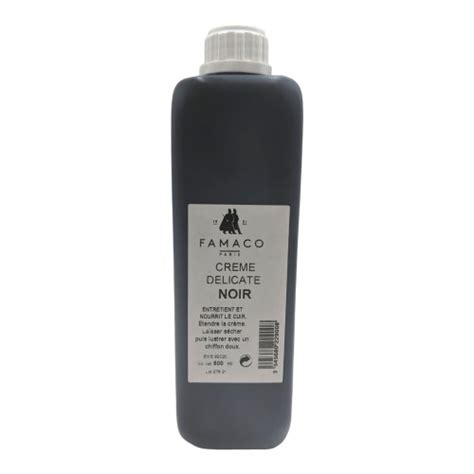 Crème délicate Famaco 500ml - Lait nettoyant pour un entretien du cuir ...