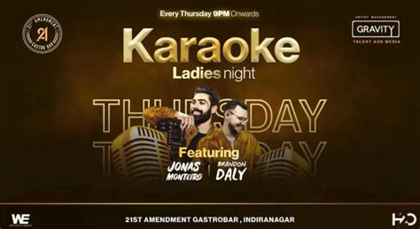 Thursday Karaoke Ladies Night