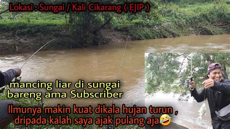 Mancing Di Kali Sungai Cikarang Kawasan Industri Ejip Mancing Liar