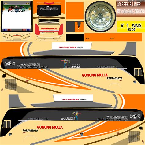 Download Kumpulan Livery Bus Simulator Indonesia Jernih Tausolusi