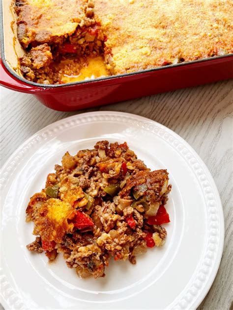 Stuffed Pepper Casserole with Beef and Mushrooms - Return to the ...