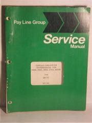 International Harvester Pay Line Group Service Manual Torque Converter